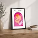 Abstract Cut-Outs Premium Framed Wall Poster 12x18