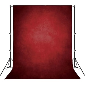 Abstract Photography Backdrop for Photoshoot 8x12ftRedNo Stand