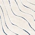 Abstract Wavy Design Square Shaggy Carpet for