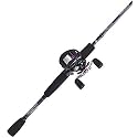 Abu Garcia 6’6” Gen IKE Youth Fishing Rod and Reel Baitcast Combo, 1-Piece Rod, Size LP Reel, Right Hand Position, Fishing Rod and Reel for Kids