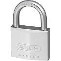ABUS 75IB/50 KD Marine Grade Chrome Plated Brass Padlock