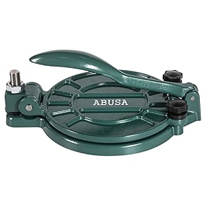 abusa thickness adjustable tortilla press 8 inch tortilla maker green - roti dough press dosatawatamalepizzapiepatty