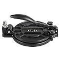 ABUSA Thickness Adjustable Tortilla Press 8 Inch Tortilla Maker Black - Roti, Dough Press, Dosa, Tawa, Tamale, Pizza, Pie, Patty
