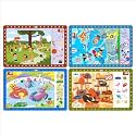 ABYZ Wooden Jigsaw Animals Sports Day Children39s