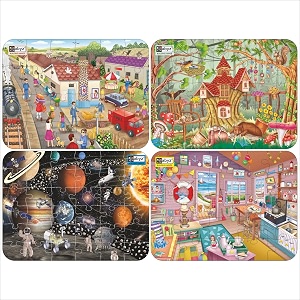 ABYZ Wooden Jigsaw Railway StationThe Beach House