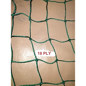 abz cricket batting practice net regular training netting for outdoor backyard terrace home ground sports green 18ply15ft x 50ft