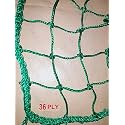 ABZ Cricket Batting Practice Net Regular Training Netting for Outdoor Backyard Terrace Home Ground Sports Green 36Ply(12Ft x 90Ft)
