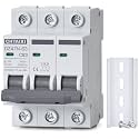 AC Miniature Circuit Breaker, 3 Pole 240V 63 Amp