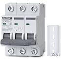 AC Miniature Circuit Breaker, 3 Pole 480V 6 Amp