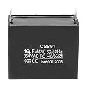 AC Motor Run Start Capacitor 350V, Metallized Structure Capacitor 16uF, Motor Run Capacitor CQC