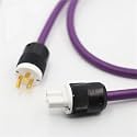 AC313 OFC Power Cable Gold Plated US AC Power Cable for HiFi AC Cables line HiFi Audio amp(0.5m)