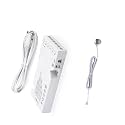 AC85V-265V LED Driver Lighting Power Supply With Stepless Dimming Touch Switch 4-10 Ports Driver For LED Group Light(100W-10Ports,US Plug)