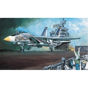 aca12563 172 academy f-14a tomcat vf-143 pukin dogsmodel building kit