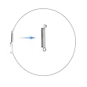 ACA56078801 Washer Door Boot Spring Clamp