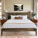 Acacia Sierra King Solid Wood Bed Frame