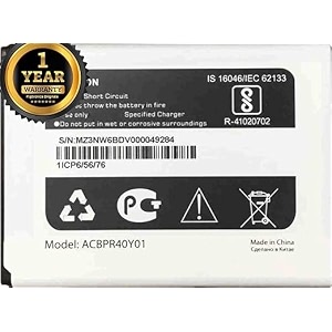 acbpr40y01 battery for yureka yu aace 5014 mobile battery with 1 year warranty r20