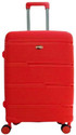 Accelerator Large Check-in Suitcase (75 cm) 8 Wheels - Glossy - Red