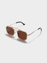 Accentz UV Protection Round Sunglasses Free Size