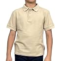 Access Unisex Kids' School Uniform Pique Polo
