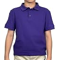 Access Unisex Kids' School Uniform Pique Polo