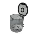 Accessories Dust Cup Box Container Cyclone Spare Parts，Compatible for H8 Flex Handheld Vacuum Cleaner(Dust Cup)