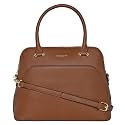 Accessorize London Women's Thea Handheld bag with Detachable and Adjustable strap|Satchel Bag for Work | Ladies purse | Stylish Shoulder Bag | Gift For Women