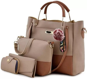 accomade women brown handbag