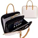 Accordian File Organizer Tote,Folder with Zipper & Labels,12 Pocket Expanding File Folder with Multi-Pockets Paper Folder for Letter A4 Files Business Teacher Office Bag Handbags for Ladies