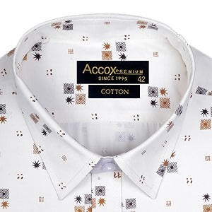 ACCOX Mens Breathable Cotton Half Sleeves Regular