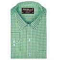 ACCOX Men39s Breathable Cotton Long Sleeves Checkered