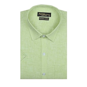 ACCOX Mens Half Sleeves Formal Regular Fit