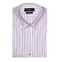 ACCOX Men39s Striped Full Long Sleeves Regular
