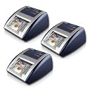 AccuBANKER D450 Counterfeit Bill Detector, 5 Point Detection, 3 Pack