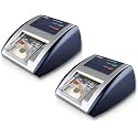 AccuBANKER D450 Counterfeit Bill Detector, 5 Point Detection, 2 Pack