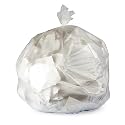 AccuFit 23 Gallon Can Liner by Heritage Bag Co. (200 Pack) 29x45 14 Mic Natural