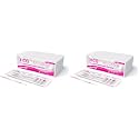 AccuMed Pregnancy Test Strips, 25-Count Individually Wrapped Pregnancy Strips, Early Home Detection Pregnancy Test Kit, Clear HCG Test (Pack of 2)