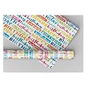 AccuPrints Birthday Wrapping Paper Sheet - 12 Sheets for Party, Baby Shower - 20 Inch X 30 Inch Pattern Birthday-10