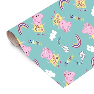 accuprints birthday wrapping paper sheet-6 sheets for party baby shower-20 inch x 30 inch pattern baloon print-05 6 countmulti