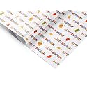 AccuPrints Birthday Wrapping Paper Sheet-6 Sheets For Party, Baby Shower-20 Inch X 30 Inch Pattern Happy Birthday Colorfull-05, 6 count,White