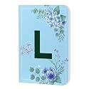AccuPrints Initial L Premium Soft Bound Notebook Diary |Size 21 x 14.5 cm| for Girls and Women (A5,192 Ruled Pages, 80 GSM) Personal Diary