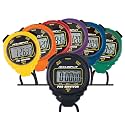 ACCUSPLIT A601X Pro Survivor Rainbow Plus One Stopwatches(6 Pack), Black