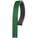ACDelco Gold K040378HD Heavy Duty V-Ribbed Serpentine Belt