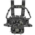 ACE TAC S.O.P. Tactical Chest Rig with 5.56/7.62 & Pistol Magazine Pouch Holders, Wing & Molle Dangler Pouches