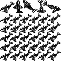 AceOrbit 50 Pcs Mini Orca Figurines Resin Animals Sculptures