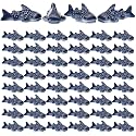 AceOrbit 50 Pcs Mini Resin Shark Figurines, Small Sea Creatures