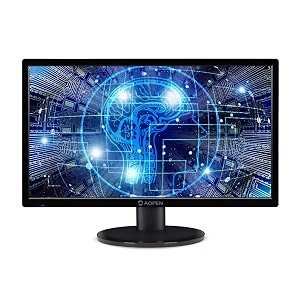 acer aopen 215 inch546cm full hd 1920 x 1080 resolution backlit led lcd monitor - 200nits brightness -hdmi and vga port - 22ch1q