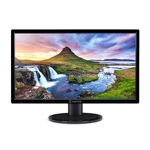 acer aopen 238-inch full hd va panel backlit led lcd monitor with hdmi amp vga ports 250 nits wide view angle - 24ch3y black