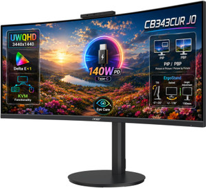 Acer CB 86.36 cm 34 inch Curved