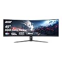 Acer Nitro 49in DQHD 5120x1440 Curved 240Hz Gaming Monitor EI491CUR W3