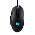 acer Predator Cestus 315 Gaming Mouse with PixArt Sensor, Adjustable DPI &amp; 8 Buttons Including Burst Fire, (Pack of 1)